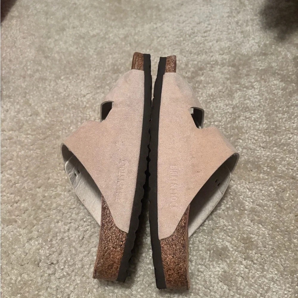 Birkenstock Beige Double Strap Sandals - Picture 3 of 4